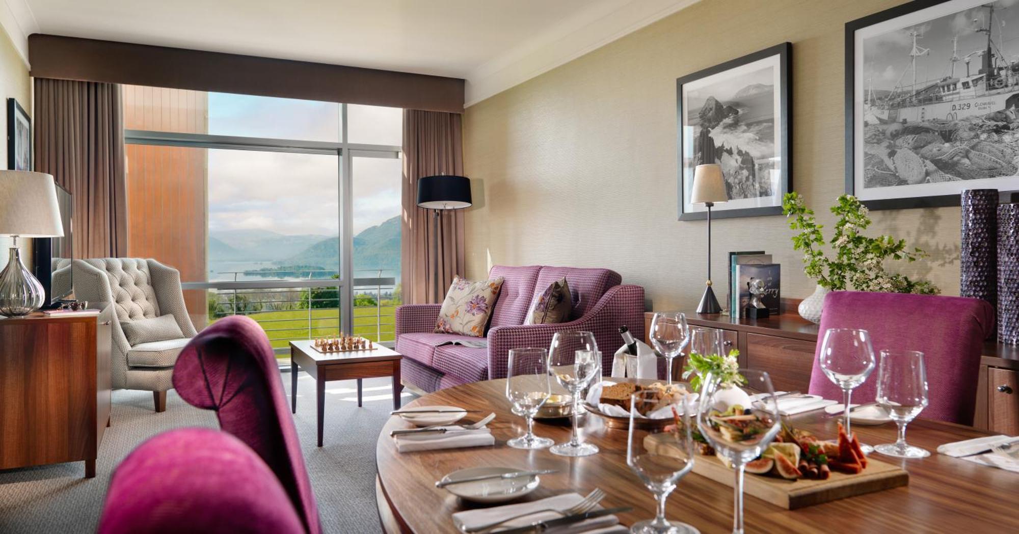 Aghadoe Heights Hotel & Spa Killarney Eksteriør bilde The interior of a suite at the Killarney International Hotel
